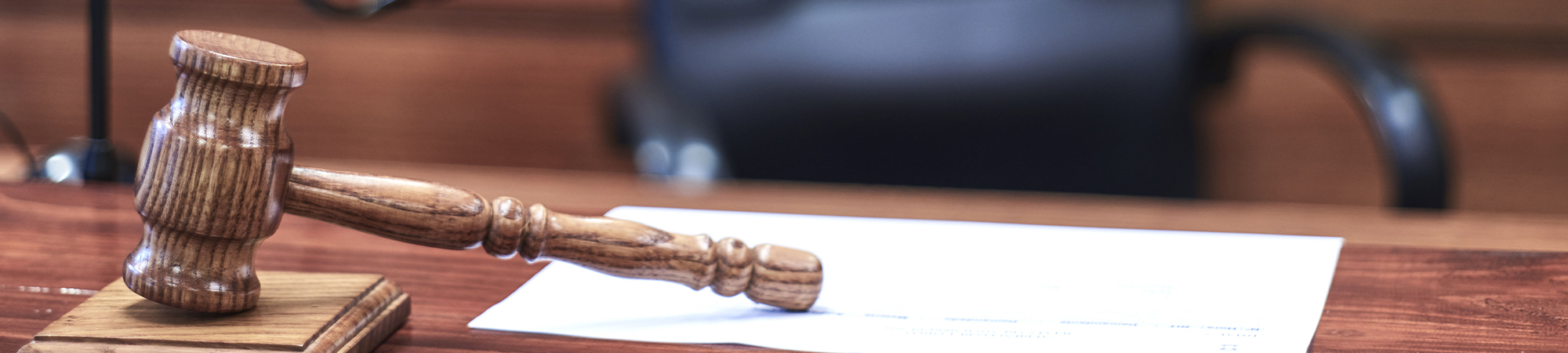 Gavel On Desk 